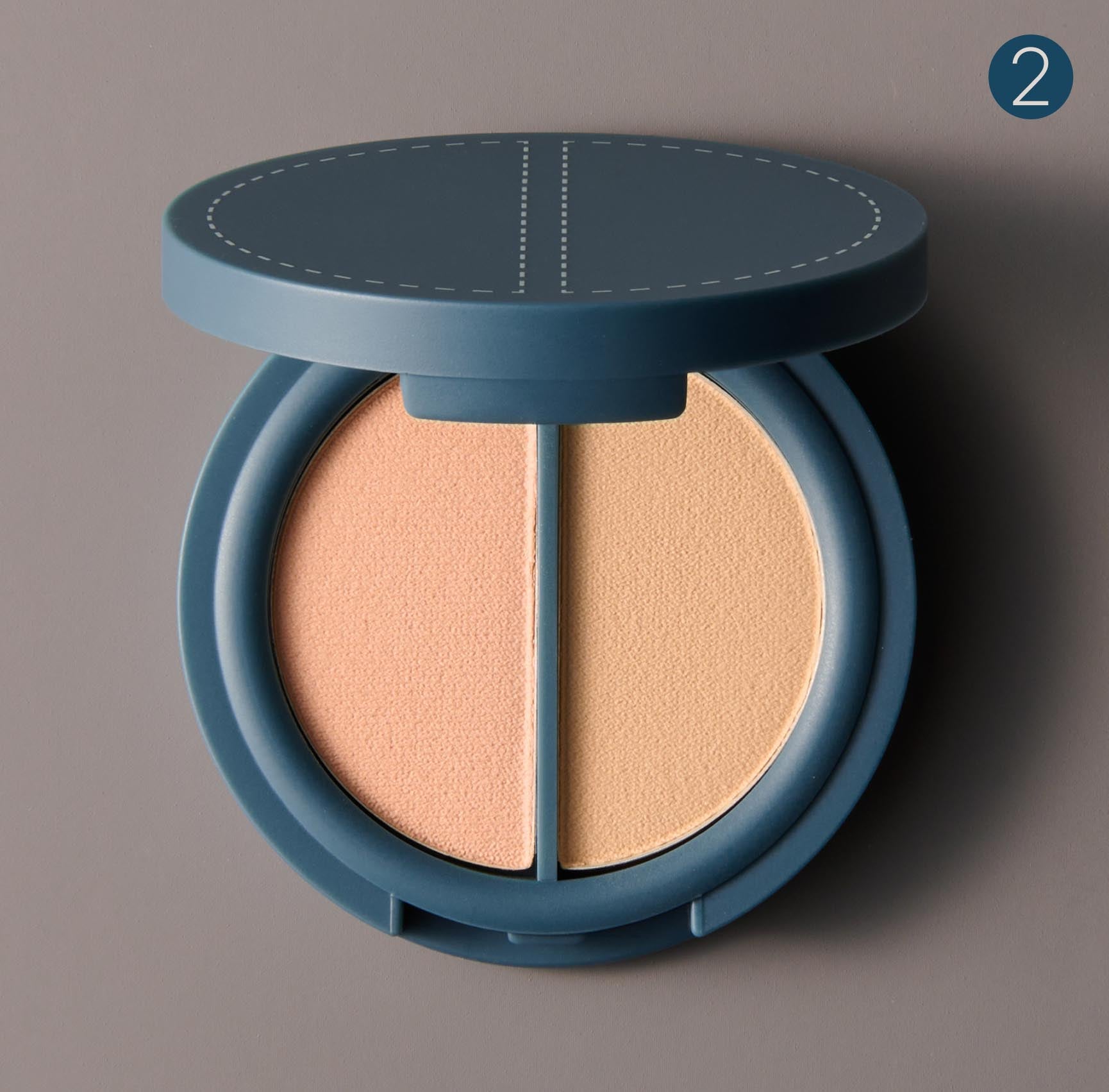 Our clean, fragrance-free, talc-free formula won’t irritate or clog pores. One discreet compact with two hues of ultra fine powder builds your perfect match. Wear with makeup or on bare skin.